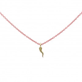 Rue des Mille Girocollo Cornetto - ORO18KT