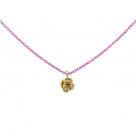 Rue des Mille Girocollo Rosa - ORO18KT