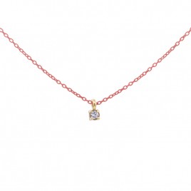 Rue des Mille Girocollo Punto Luce - ORO18KT