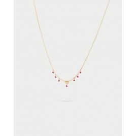 Rue des Mille Girocollo Mini Cuore e Punti Luce