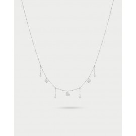 Rue des Mille Girocollo 3 Mini Cuori e Punti Luce