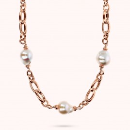 Bronzallure - Chocker Maxi Perle